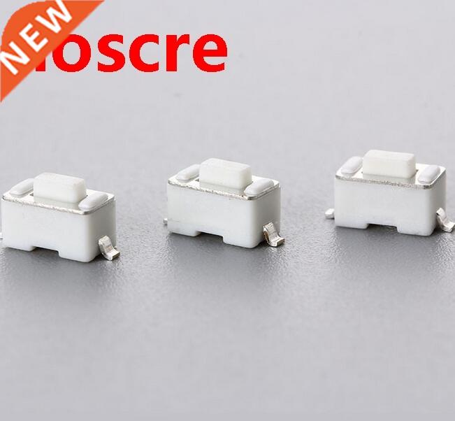 50Pcs SMD Tact Switch 3x6x4.3 mm connectors Push button 3*6*