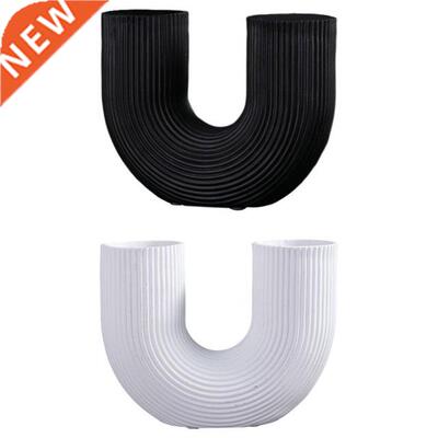 U Shape Flower Vase Holder Flowerpot Indoor Plants Nordic fo
