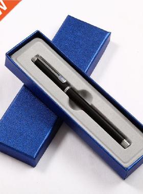 18X5X2.5cm 15pcs thick paperboard pen box blue paper Pencil