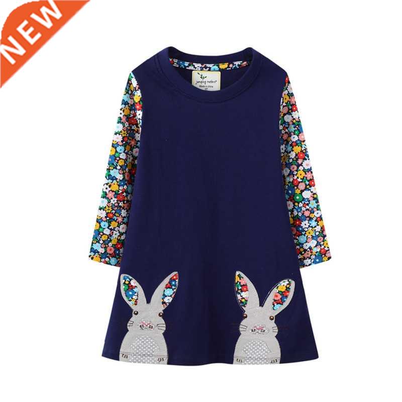 Jumping Meters Hot Selling Children's Girls Dress For Autumn