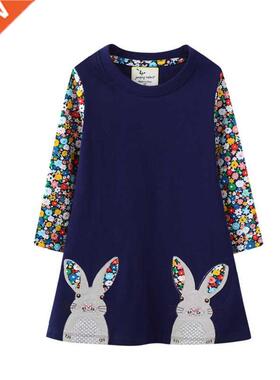 Jumping Meters Hot Selling Children's Girls Dress For Autumn