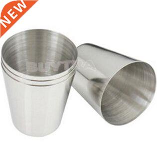 1pc Polished 35ML Mini Stainless Steel Shot Glass Cup Wine