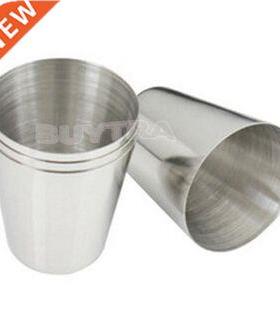1pc Polished 35ML Mini Stainless Steel Shot Glass Cup Wine