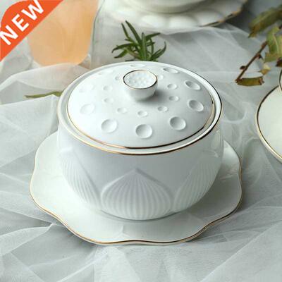 Household stewing cup water-proof ceramic bird's nest soup