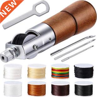 12 Pcs Leather Sewing Awl Kit Hand Stitcher Set, Hand Awl