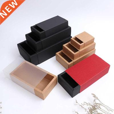 10Pcs Good Kraft Paper Gift Packing Box Wedding Party Cookie