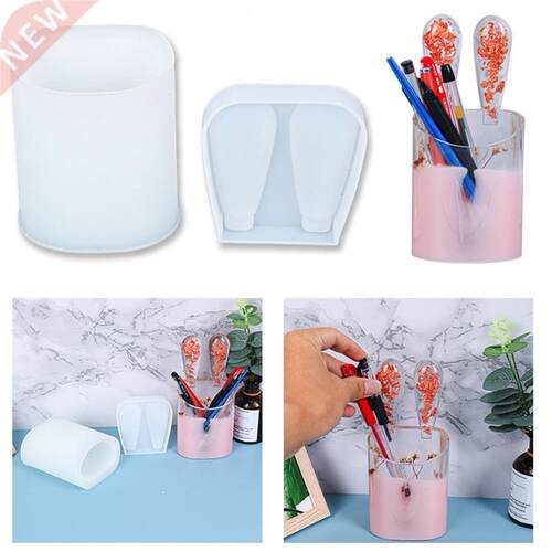 No Odor 1 Set Practical DIY Pen Holder Silicone Mold
