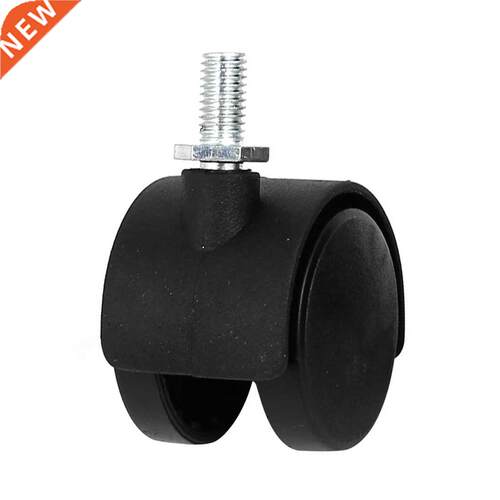 8 Threaded Ste 1.5 Inch Dia Wheel Chair Swivel Caster 2 P