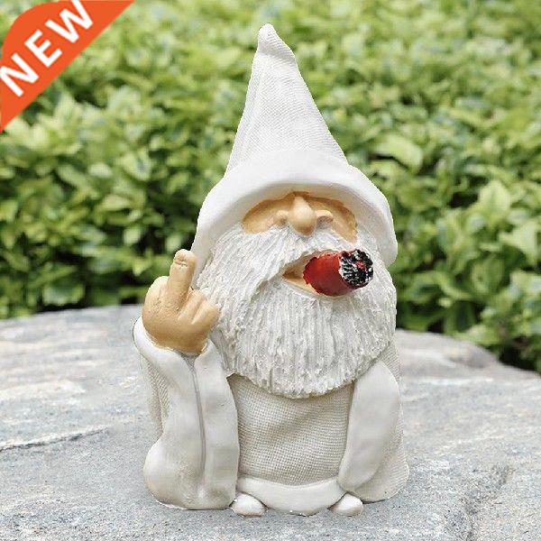 Micro Dwarf Figurine Landscape Miniature Cute Gnome Moss