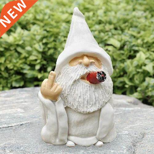 Micro Dwarf Figurine Landscape Miniature Cute Gnome Moss