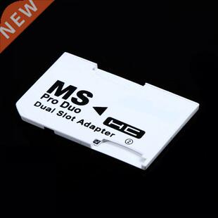 Dual Slot Micro For SD SDHC TF to Memory Stick MS Card Pro D