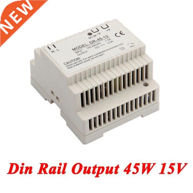 DR-45 Din Rail Power Supply 45W 15V 2.8A,Switching Power Sup