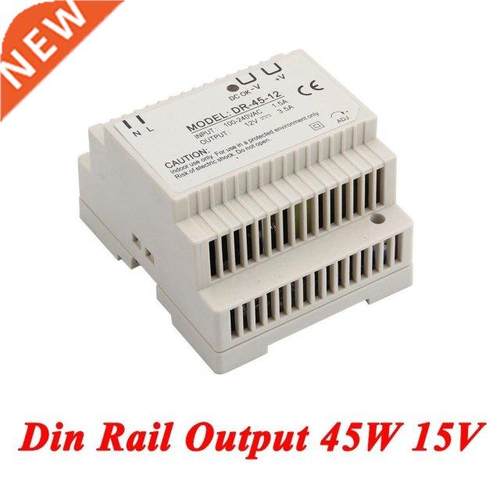 DR-45 Din Rail Power Supply 45W 15V 2.8A,Switching Power Sup