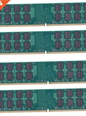 4X DDR2 4GB Memory RAM 1.5V 800MHZ PC2-6400 240 Pin Desktop