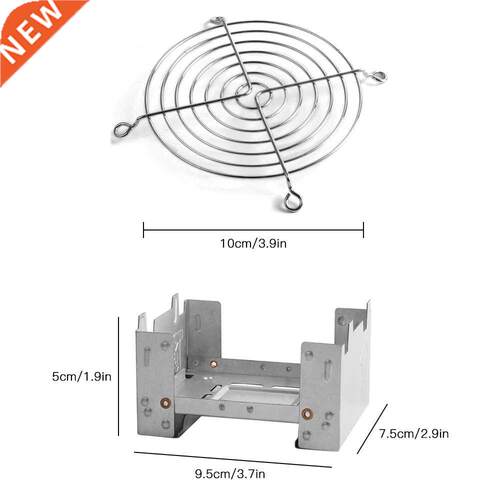 Separated Solid Alcohol Fuel Folding Stove for Outdoor Home
