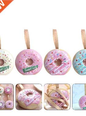 4pcs Tinplate Donut Candy Box Tinplate Exquisite Gift