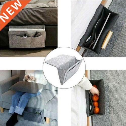 Bed Storage Bag Pockets Felt Bedside Hanging Storage