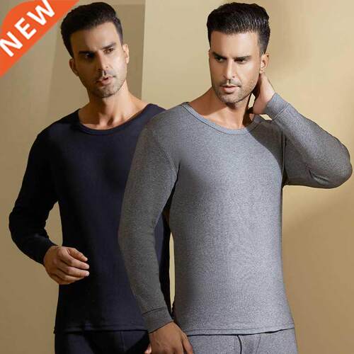 Winter Men Thermal Underwear Set Winter Velvet Thick Warm T