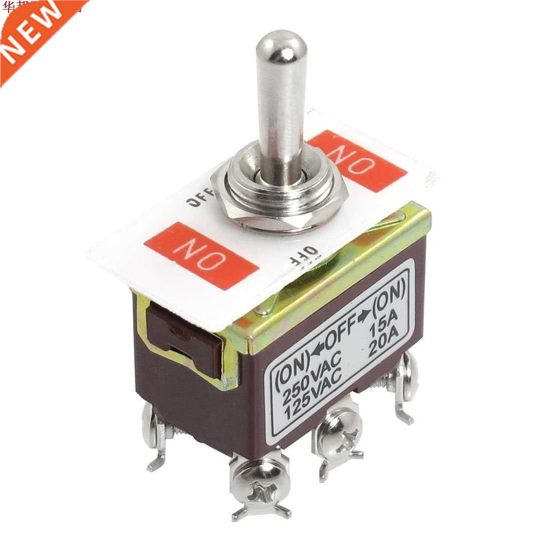 interrupteur à bascule momentané dpdt 3 positions de haute