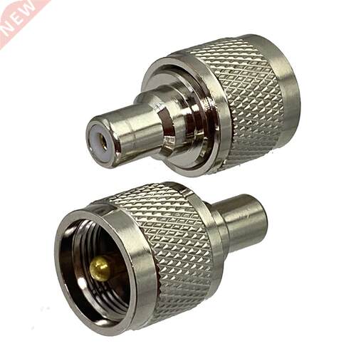 1pcs Connector Adapter UHF PL259 Male Plug to RCA TV Female