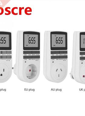 12/24-hour Timer Switch Socket Summer Time/Random Function M