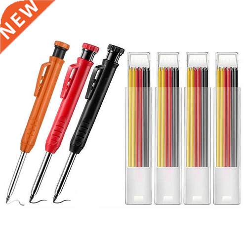 Solid Carpenter Pencil Set Woodworking Mechanical Pencil Ref