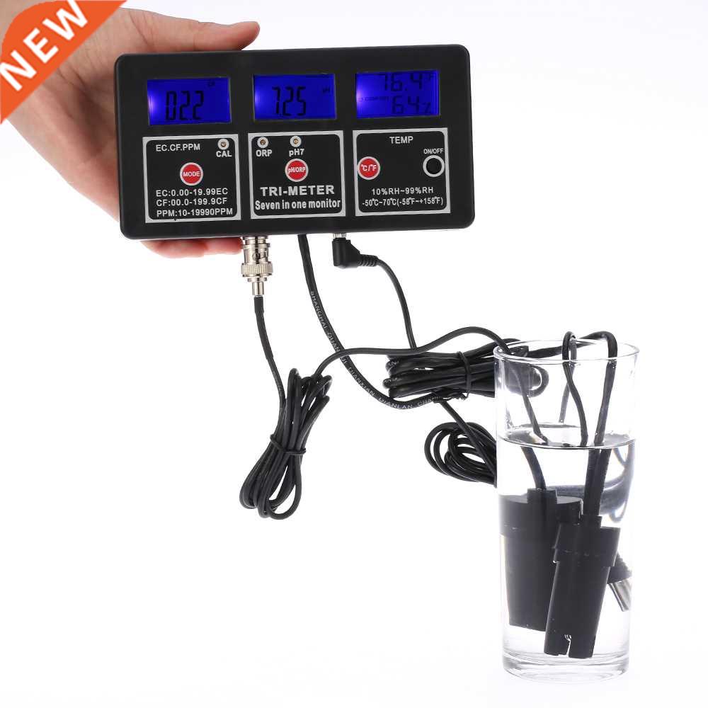 New Professional 7 in 1 Multi-parameter Water Testing Meter