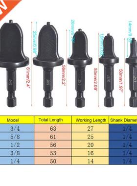 1/5pcs Air Conditioner Tube Expander Swaging Tool Drill Bit