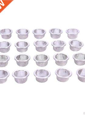 20Pcs 20 mesh Tobacco Smoking Pipe Metal Filter Stainless