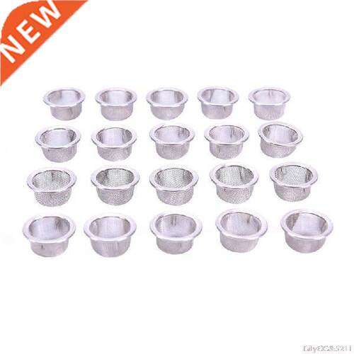 20Pcs 20 mesh Tobacco Smoking Pipe Metal Filter Stainless