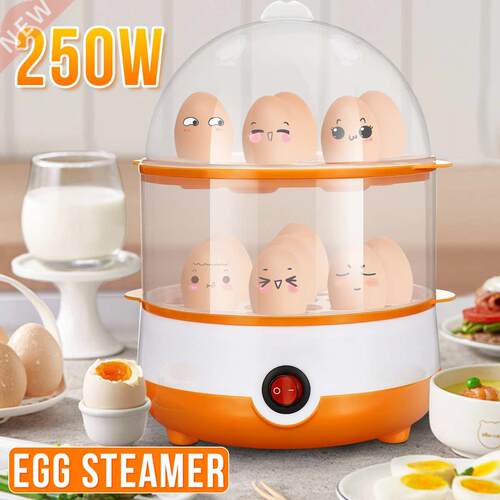 Warmtoo Electric Quick Egg Cooker Food Steamer Boiler
