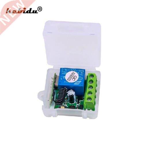 kebidu Wireless Remote Control Switch 4 Mhz DC 12V 1CH