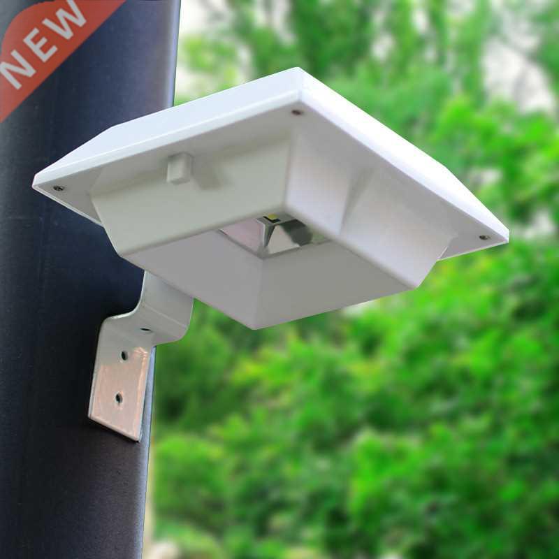 6 LED Solar Light Square Sensor Lamp Waterproof Outdoor