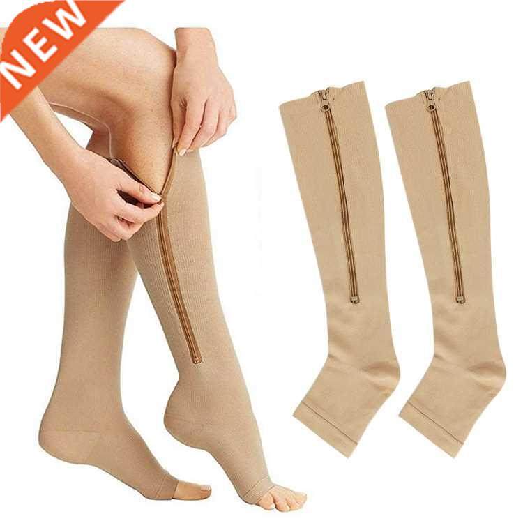 Copper Compression Sock Compression Stockings zipper compres