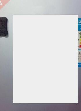 A4 Size Soft Whiteboard Writing Board Magnetic White Board F