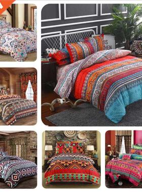 Yi chu xin 3d Bohemian Bedding set queen size boho Duvet Cov