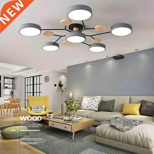 Modern wood rt living room ceiling chndelier bedroom ceili