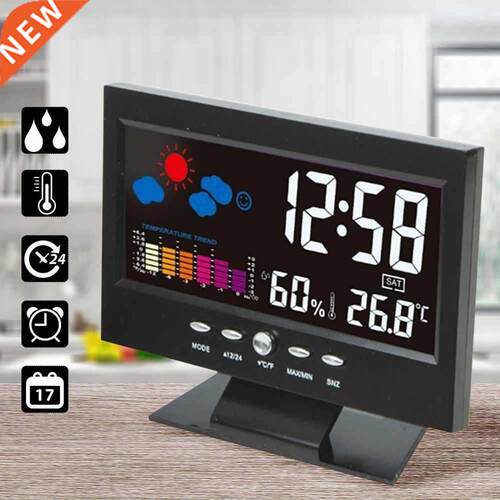 Digital Semometlachskrin Karendalklowether Clock
