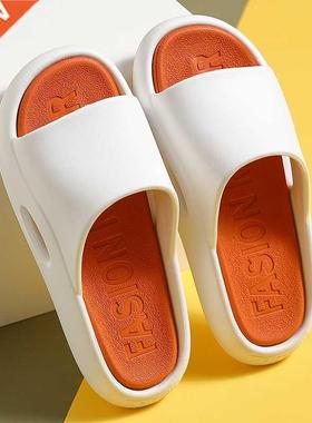 Women Outside Slippers Summer Runway Shoes Woman EVA Soft Th