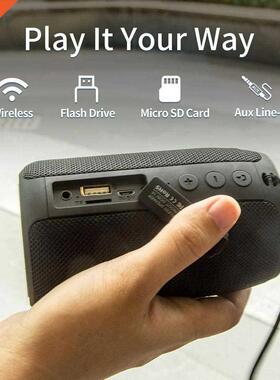 Portable Bluetooth Speaker 20w Wireless Bass Column Waterpro