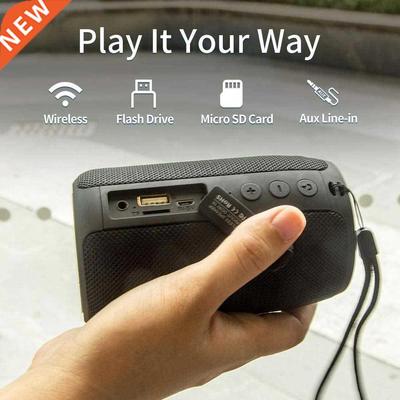 Portable Bluetooth Speaker 20w Wireless Bass Column Waterpro