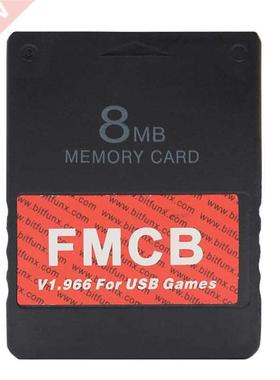 FMCB Free McBoot Card V1.966 for PS2 PS1 Plug Play Memory Ca
