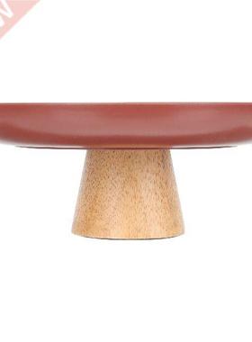 Bowl Cake Dessert Stand Fruit Display Holder Footed Tray