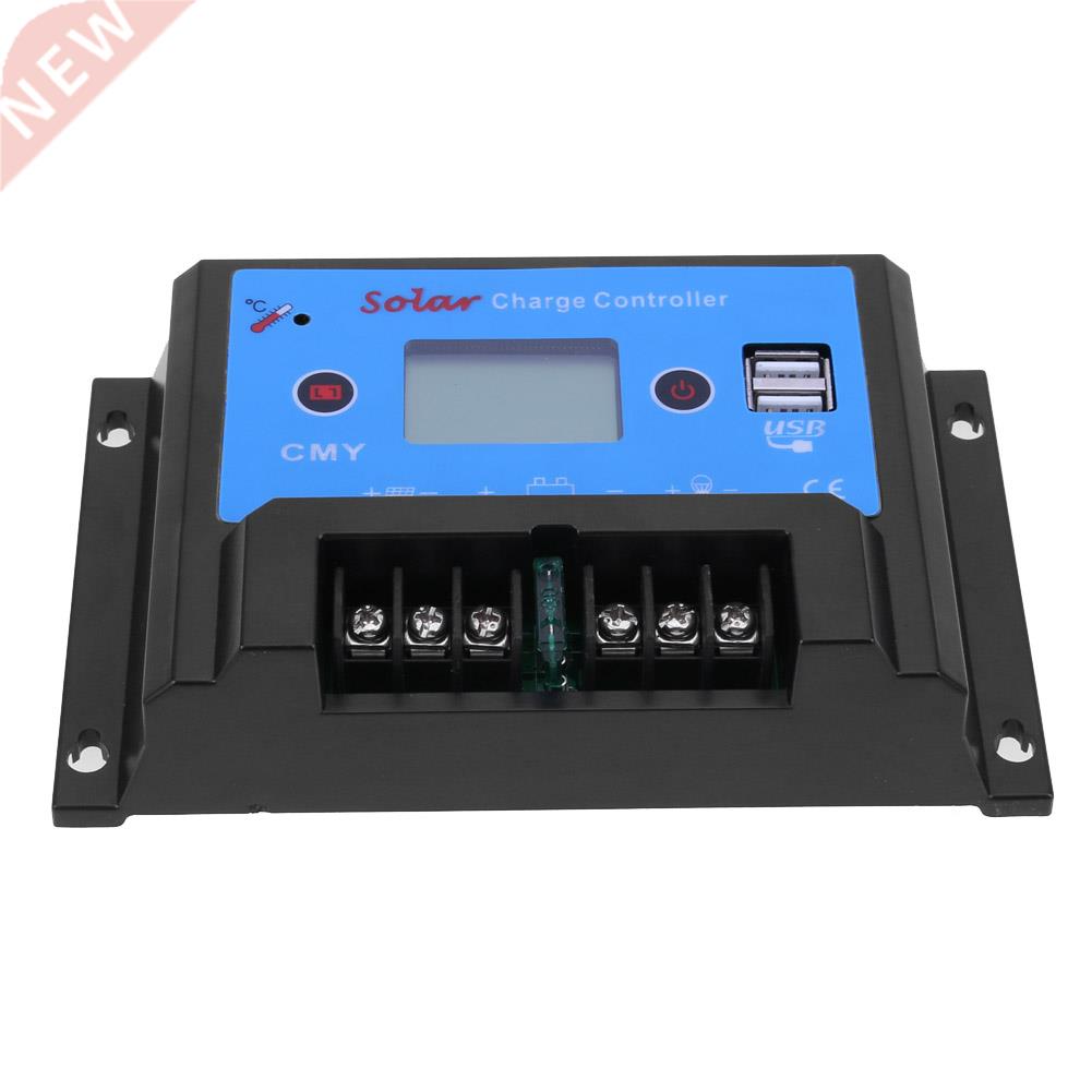 LCD Charge Controller PWM Charging USB Output Battery charge