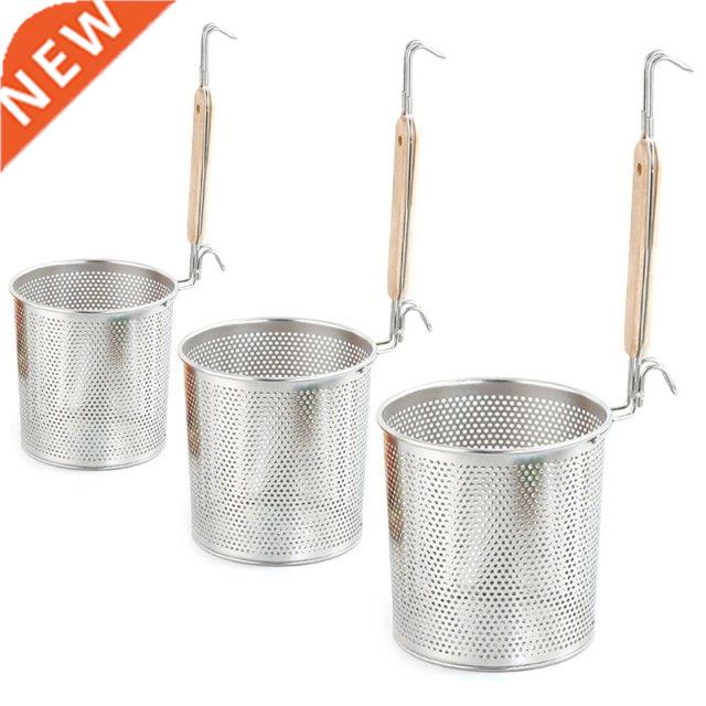 Stainless Steel Pasta Strainer French Fries Basket Cooking ?