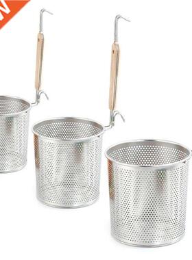 Stainless Steel Pasta Strainer French Fries Basket Cooking ?