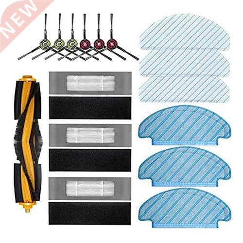 Filter Kit Roller Main Brush Mop Filter Set Fit for Ecovacs