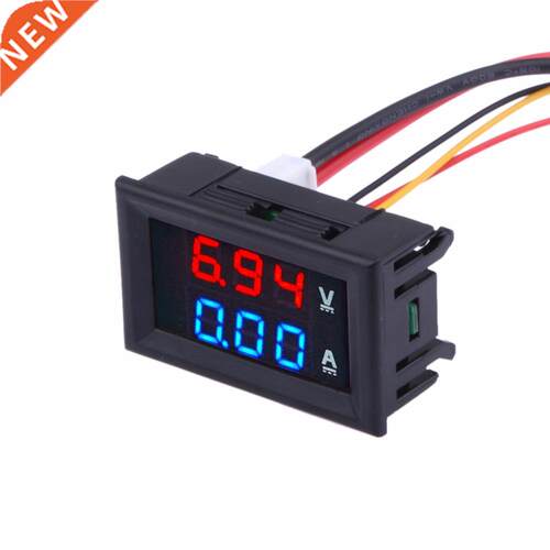DC 0-100V 0-10A Current Panel Meter Gauge Tester LCD Display