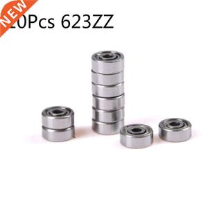 10pcs/lot Ball Bearings 623ZZ 3x10x4mm Part Wheel Miniature