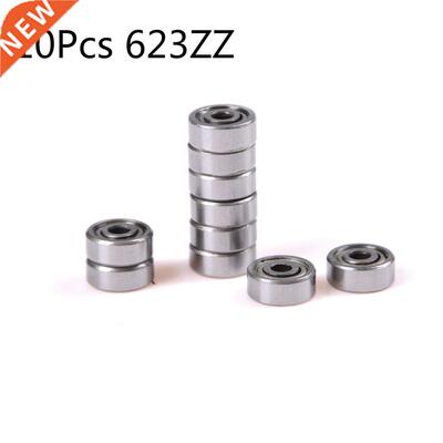 10pcs/lot Ball Bearings 623ZZ 3x10x4mm Part Wheel Miniature